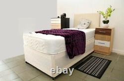2ft6 Small Single Or 3ft Standard Single Divan Bed. Any Mattress Storage Headboar