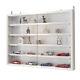 5 Tier Wall Mounted Hanging Collector Cabinet Collection Storage Display Shelf