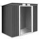 7ft X 4ft Outdoor Storage Shed Large Tool Utility Storage House Withsliding Door