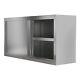 Catering Kitchen Stainless Steel Wall Cabinet Cupboard Storage Shelf 120x35x60cm