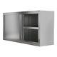 Catering Kitchen Stainless Steel Wall Cabinet Storage Cupboard Shelf 120x35x60cm