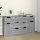 Goliraya 3 Piece Sideboard Side Cabinet Storage Cabinet With Sliding Door A5q8