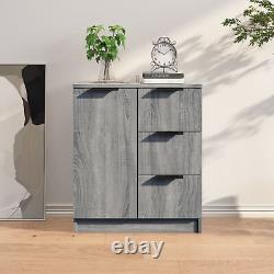 Goliraya Sideboard Side Cabinet Storage Cabinet with Sliding Door Stackable A7D3