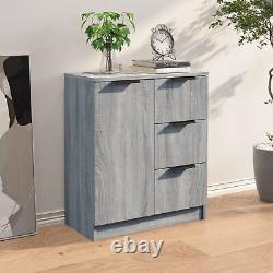 Goliraya Sideboard Side Cabinet Storage Cabinet with Sliding Door Stackable A7D3