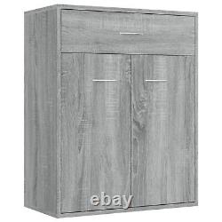 Goliraya Sideboard Side Cabinet Storage Cabinet with Sliding Door Stackable B4H1