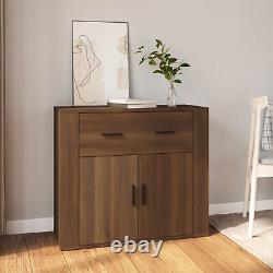 Goliraya Sideboard Side Cabinet Storage Cabinet with Sliding Door Stackable E1E6