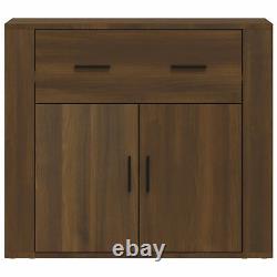 Goliraya Sideboard Side Cabinet Storage Cabinet with Sliding Door Stackable E1E6