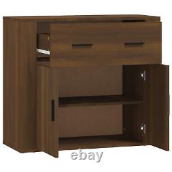 Goliraya Sideboard Side Cabinet Storage Cabinet with Sliding Door Stackable E1E6