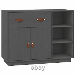 Goliraya Sideboard Side Cabinet Storage Cabinet with Sliding Door Stackable E6A6