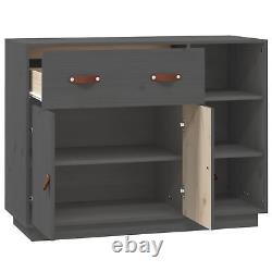 Goliraya Sideboard Side Cabinet Storage Cabinet with Sliding Door Stackable E6A6