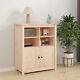 Goliraya Sideboard Side Cabinet Storage Cabinet With Sliding Door Stackable E7k0