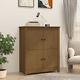 Goliraya Sideboard Side Cabinet Storage Cabinet With Sliding Door Stackable N0t8