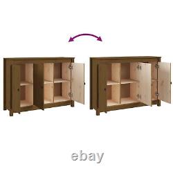 Goliraya Sideboard Side Cabinet Storage Cabinet with Sliding Door Stackable O0H7