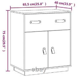 Goliraya Sideboard Side Cabinet Storage Cabinet with Sliding Door Stackable S2D8