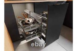 Magic Corner Kitchen Pull Out Baskets Hand Slide Out Wire Storage Anthracite