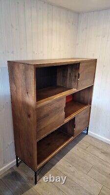 Real Wood Sideboard, Drinks Cabinet with Shelf Storage