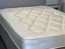 SHORT DOUBLE BED WITH MATTRESS 4ft x 5ft6, 4ft x 5ft9, 4ft6 x 5ft6, 4ft6 x 5ft9
