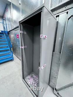 Sliding Door Lockable Office Work Storage Cupboard Metal Workshop RRP £680