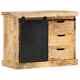 Solid Mango Wood Sideboard 80x30x60cm Commode Side Storage Cabinet Vidaxl