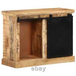 Solid Mango Wood Sideboard 80x30x60cm Commode Side Storage Cabinet vidaXL