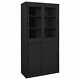 Vidaxl Office Cabinet With Sliding Door Anthracite 90x40x180 Cm Steelbest