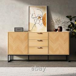 Wooden Chest of Drawers Storage Sideboard Buffet Cupboard TV Cabinet Unit Stand