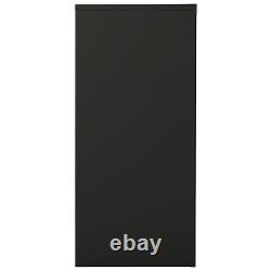 Armoire à portes coulissantes en acier compact anthracite avec solution de rangement P7D6