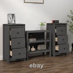 Bahut de rangement avec porte coulissante empilable S3R4 Goliraya