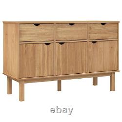 Buffet à côté de Goliraya Armoire de rangement avec porte coulissante Empilable W6B9