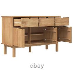 Buffet à côté de Goliraya Armoire de rangement avec porte coulissante Empilable W6B9