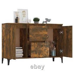 Buffet latéral Gecheer Armoire de rangement avec porte coulissante Empilable W9L8