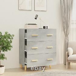 Buffet latéral Goliraya Armoire de rangement avec porte coulissante Empilable V3P6