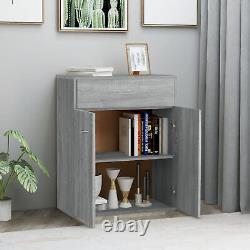 Buffet latéral Goliraya Armoire de rangement avec porte coulissante Empilable Z4O7