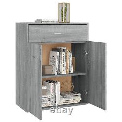 Buffet latéral Goliraya Armoire de rangement avec porte coulissante Empilable Z4O7