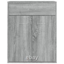 Buffet latéral Goliraya Armoire de rangement avec porte coulissante Empilable Z4O7